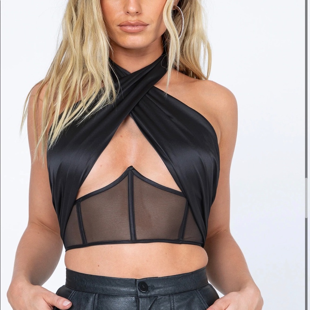 Christian Top Black